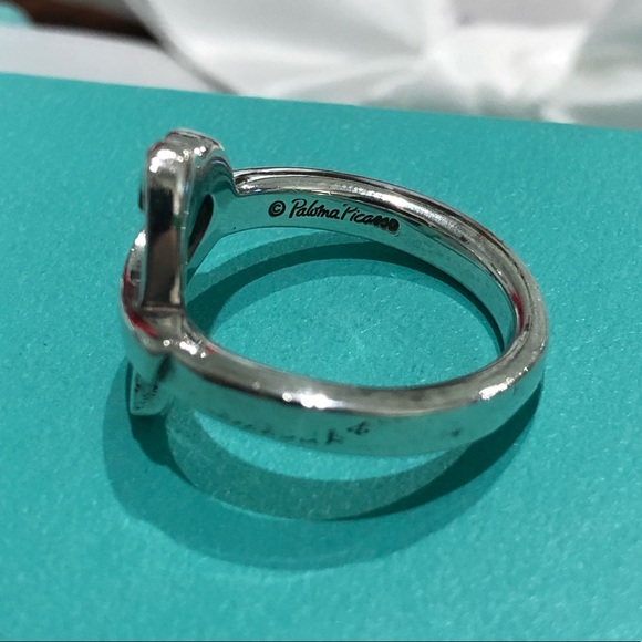 Tiffany & Co. Open Heart Ring - Picture 6 of 12